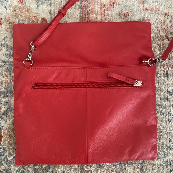 🌹Danier red leather, cross body bag - Picture 6 of 6